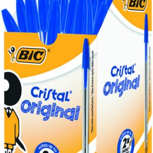 BOLIGRAFO BIC CRISTAL AZUL