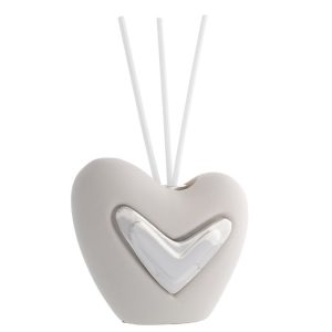 MIKADO BAGUTTA 2040-01 B 8MM CORAZON BLANCO