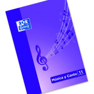 LIBRETA PENTAGRAMA MUSICA A4 24H 11 PENTAGRAMAS OXFORD