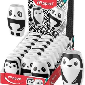 SACAPUNTAS DEPOSITO SHAKER FANCY 1 ORIFICIO COLORES SURTIDOS