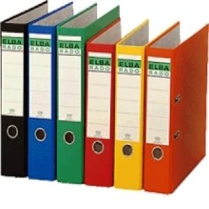 ARCHIVADOR A4 4 ANILLAS 75MM DOBLE PALANCA NEGRO