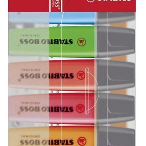 MARCADOR FLUORESCENTE STABILO BOSS ORIGINAL 6 UD