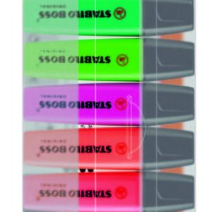 MARCADOR FLUORESCENTE STABILO BOSS ORIGINAL BLISTER 8 UDS