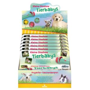 EXPOSITOR 12 LINTERNAS DIAPOSITIVAS MASCOTAS