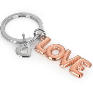 LLAVERO METALMORPHOSE GLOBO FIESTA LOVE