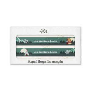 PACK 2 PULSERAS TELA UNA AVENTURA JUNTOS