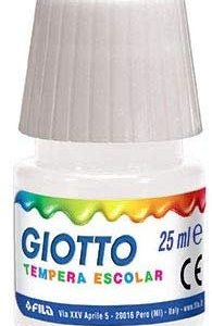 TEMPERA ESCOLAR GIOTTO 25ML BLANCO