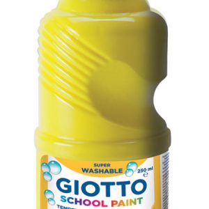 TEMPERA LIQUIDA 250ML GIOTTO LAVABLE AMARILLO