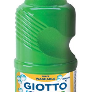 TEMPERA LIQUIDA 250ML GIOTTO LAVABLE VERDE