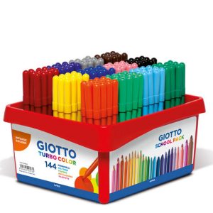 ROTULADOR GIOTTO TURBOCOLOR PACK 144UNID