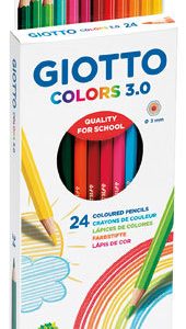 LAPIZ GIOTTO COLORS 3,0 24 COLORES SURTIDOS