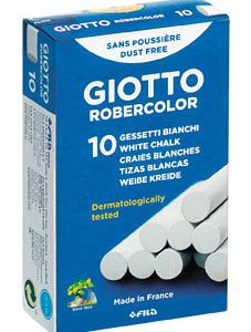 TIZA ROBERCOLOR C/10 BLANCA ( PAQUETES 10 X 10)