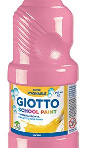 TEMPERA LIQUIDA 500ML GIOTTO LAVABLE ROSA