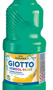 TEMPERA ESCOLAR GIOTTO 500ML VERDE OSCURO