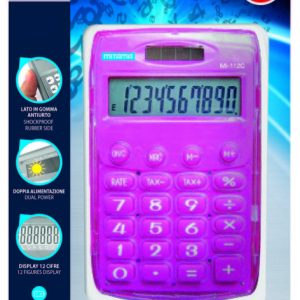 CALCULADORA MITAMA POCKET 10 DIGITOS COLORES SURTIDOS