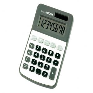 CALCULADORA MILAN 8 DIGITOS GRIS CLARO