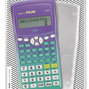 CALCULADORA CIENTIFICA MILAN M240 SUNSET VERDE