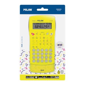 BLISTER CALCULADORA CIENTIFICA M228 SERIE ACID AMARILLO