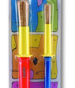 JOVI BLISTER 1 PINCEL ESCOLAR MEDIO + 1 PINCEL ESCOLAR GRUES