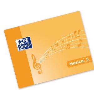 BLOC MUSICA 22X17 10H OXFORD 5 PENTAGRAMA