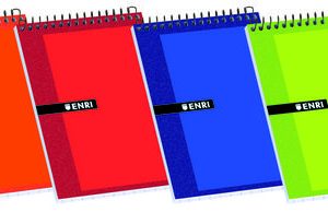 BLOC ESPIRAL 8? 80H APAISADO CUADRO 4MM