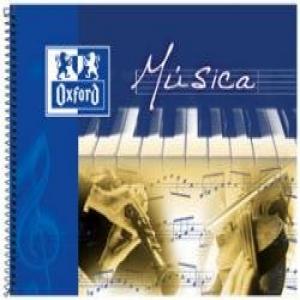 BLOC MUSICA 4? 20H APAISADO OXFORD SCHOOL 8 PENTAGRAMAS