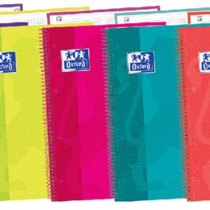 BLOC ESPIRAL 8? 120H 90GR CUADRO 5MM T/E TOUCH SURTIDO