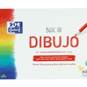 BLOC DIBUJO A4+ 20H LISO 130G