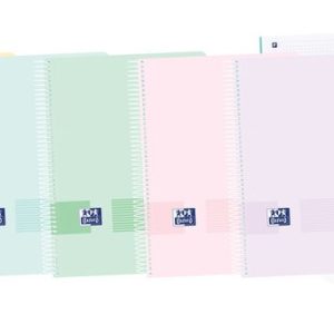 BLOC EUROPEANBOOK8 LIVE & GO A4+ 160H 5X5 COLORES PASTEL