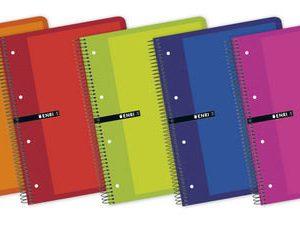 BLOC EUROPEAN A4 80H CUADRO 5MM ENRI TAPA DURA