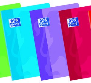 LIBRETA GRAPADA A4 48H MILIMETRADO TAPA BLANDA SURTIDO