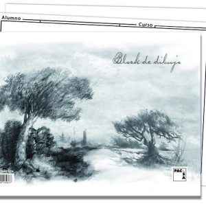 BLOC DIBUJO FOLIO PROLONGADO 20H LISO CON RECUADRO