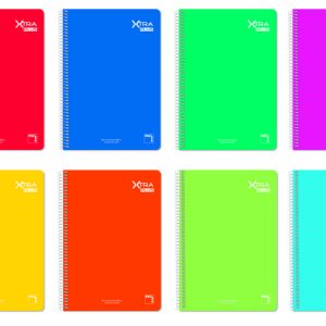 BLOC FOLIO 80H 90GR CUADRO 4MM SURTIDO INSTITUT EXTRA