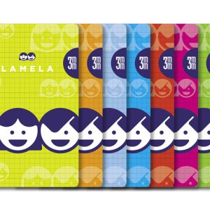 BLOC ESPIRAL FOLIO 3MM 80H CUADROVIA LAMELA 07F003