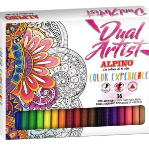 ROTULADOR ALPINO COLOR EXPERIENCE DUAL ARTIST 36 COLORES SU