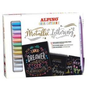 SET ALPINO COLOR EXPERIENCE METALLIC LETTERING