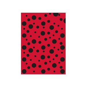 BOLSA DISFRAZ 65X90CM 5 UNID MARIQUITA TOPOS NEGRO