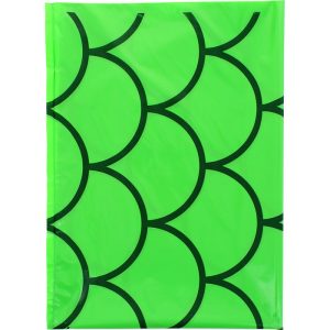 BOLSA DISFRAZ 65X90CM 5 UNID TORTUGA ONDAS VERDE