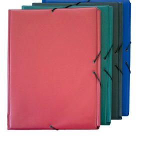 CARPETA F? GOMAS SOLAPA PLASTICO VERDE