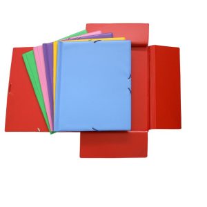 CARPETA FOLIO SOLAPAS COLORS PVC VERDE CLARO