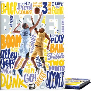 CARPETA A4 30 FUNDAS PP NO LIMITS BASKET