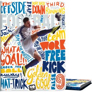 CARPETA A4 30 FUNDAS PP NO LIMITS FUTBOL