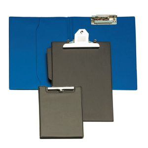 CARPETA FOLIO CLIP SUPERIOR AZUL