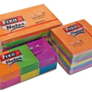 NOTAS ADHESIVAS 76X76MM 100H FIXO NEON