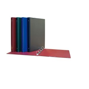 CARPETA FOLIO ESCOLAR 4 ANILLAS 25MM NEGRA