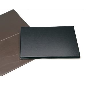 VADE PLASICO DOBLE 480X340MM NEGRO