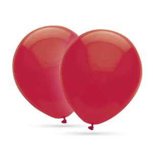 GLOBOS 35 CM ? BOLSA-SOLAPA 20 UNIDADES DECOHELIUM ROJO