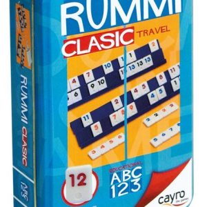 JUEGO DE MESA RUMMICLASIC TRAVEL METAL BOX