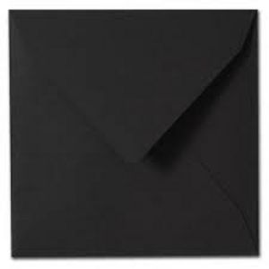 SOBRE 17X17 80GRS NEGRO