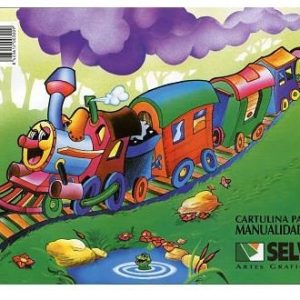 BLOC MANUALIDADES SELVI CARTULINAS COLORES SURTIDOS